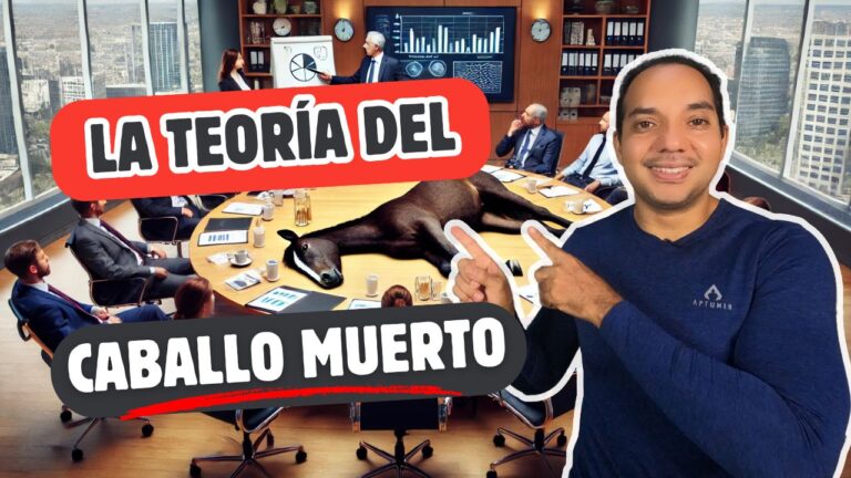 La teoría del caballo muerto