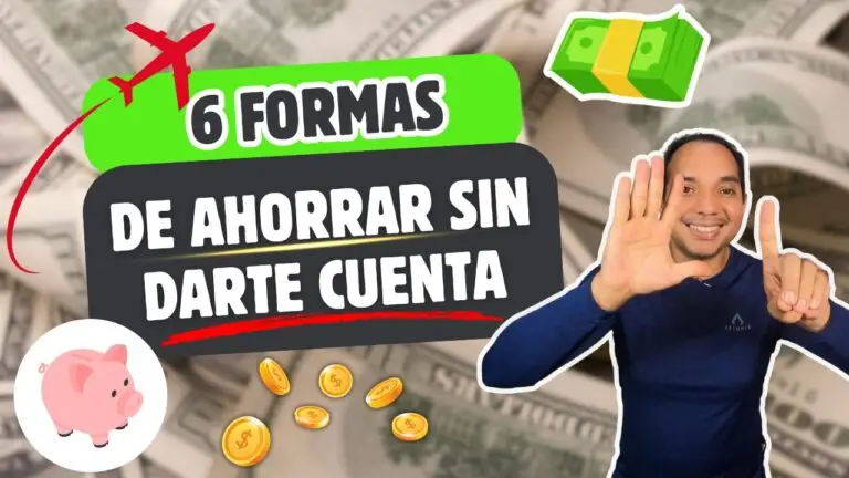 6 formas de ahorrar sin ahorrar