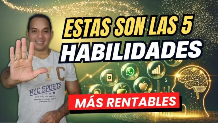 Descubre Las 5 Habilidades Rentables que Debes Aprender