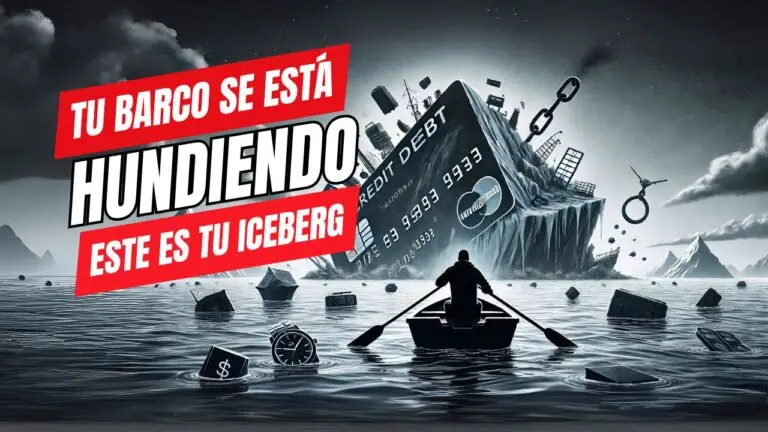 Tu barco se hunde y las deudas son el iceberg
