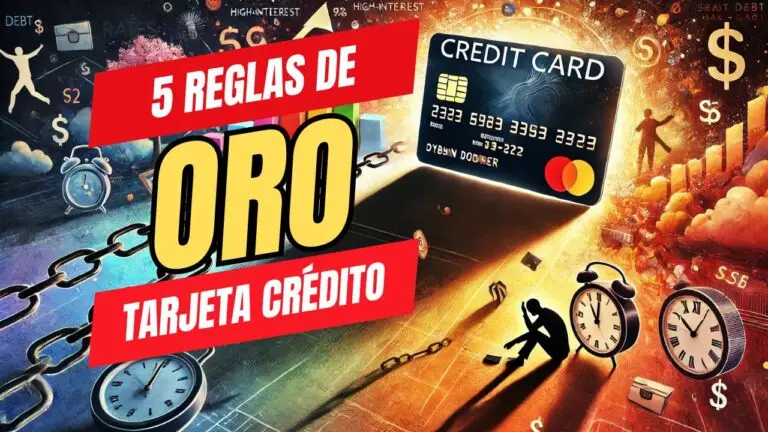 5 REGLAS DE ORO para usar tu tarjeta de crédito SIN ARRUINARTE