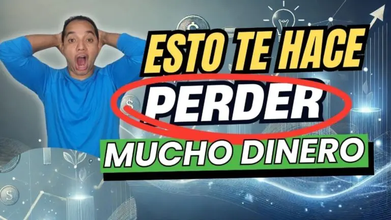 Esto Te Está Haciendo Perder Dinero, Mira En Qué Invertir